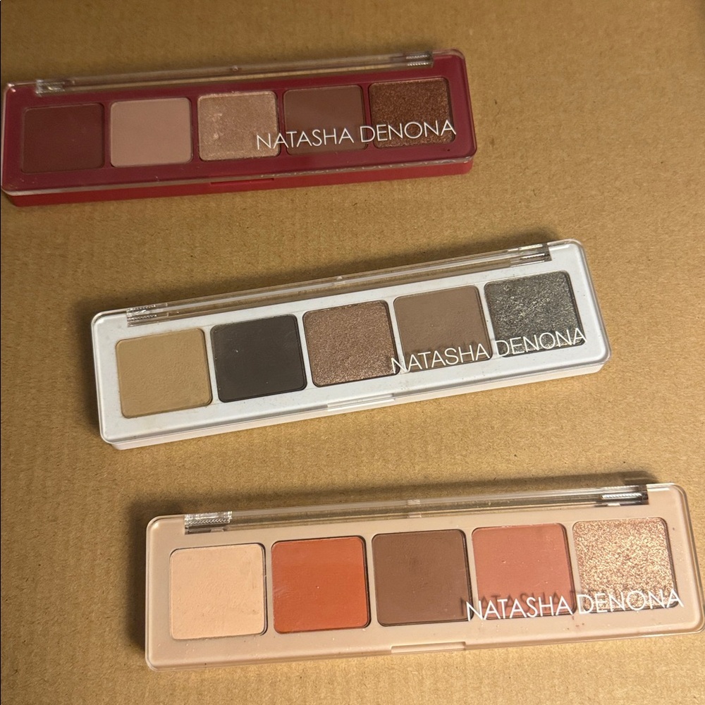 3 Natasha Denona Eyeshadow Palettes
Peak, Cupid, Ayana